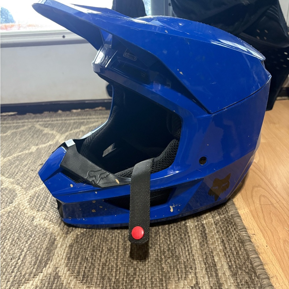 Fox Blue Motorcross